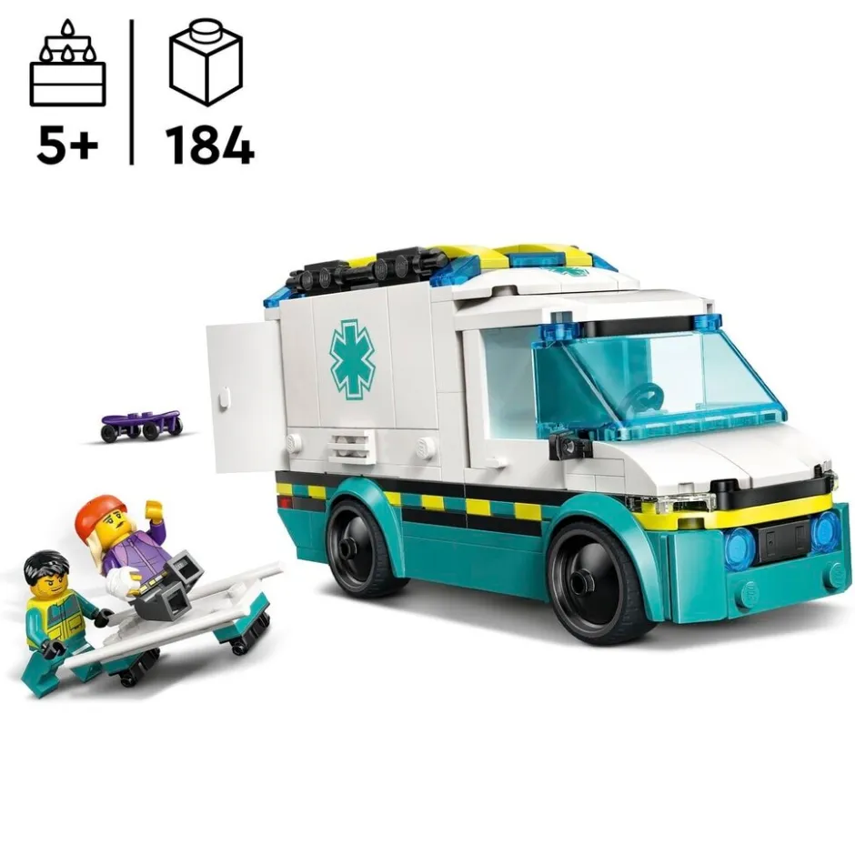 LEGO City 60451 Ambulance< Voertuigen|Lego Verjaardagscadeaus