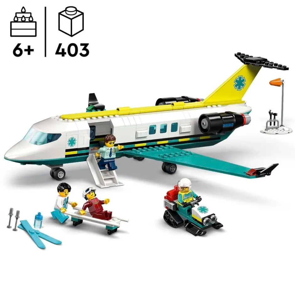 60465 Ambulancevliegtuig|LEGO City Outlet