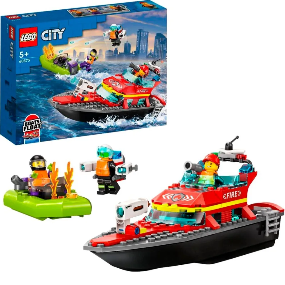 60373 Brandweer Reddingsboot|LEGO City Outlet