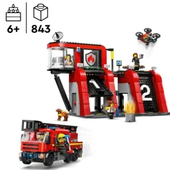60414 Brandweerkazerne en Brandweerauto|LEGO City Clearance