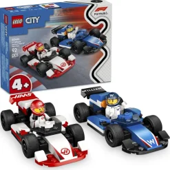 60464 F1 Williams Racing en Haas F1 Racewagens|LEGO City Online