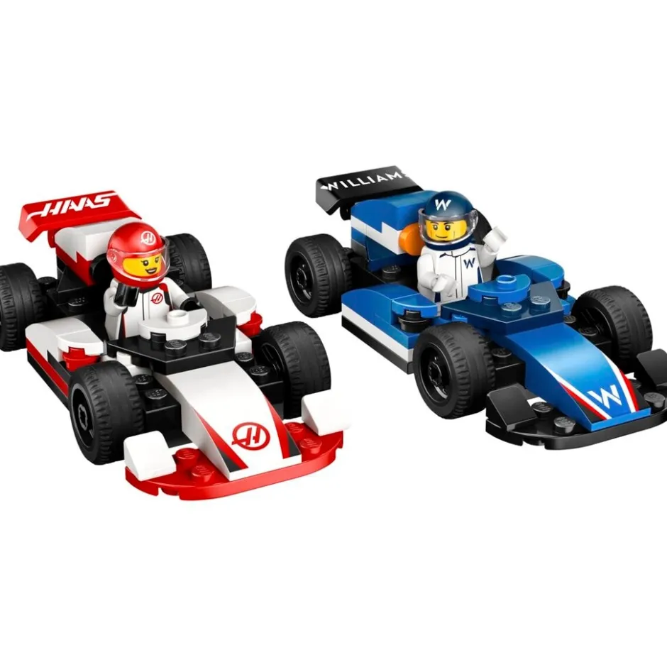 60464 F1 Williams Racing en Haas F1 Racewagens|LEGO City Online