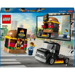 LEGO City 60404 Hamburgertruck< Lego Verjaardagscadeaus|Lego Voertuigen