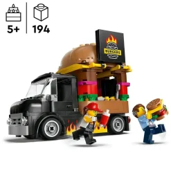 LEGO City 60404 Hamburgertruck< Lego Verjaardagscadeaus|Lego Voertuigen