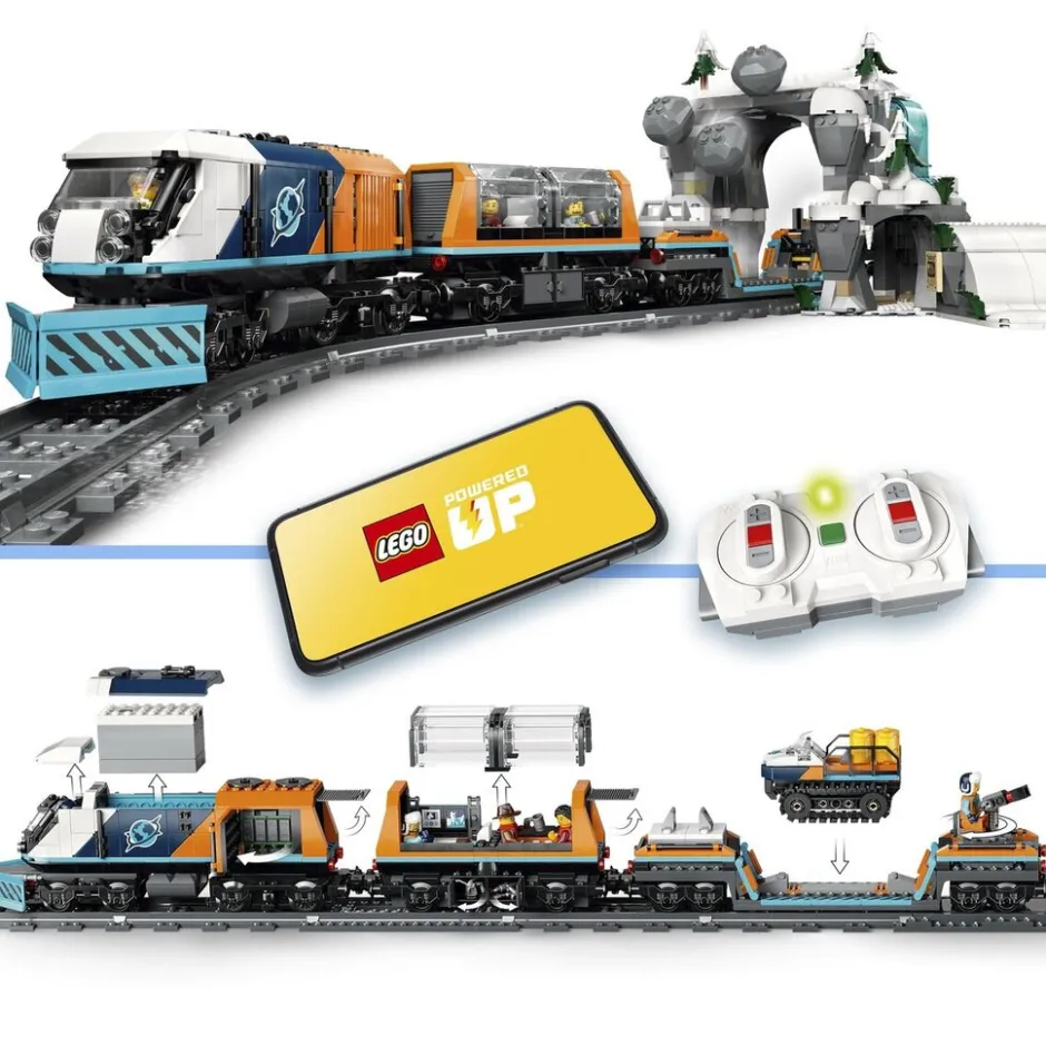 LEGO City 60470 Onderzoekstrein Op De Noordpool< Voertuigen|Lego Verjaardagscadeaus