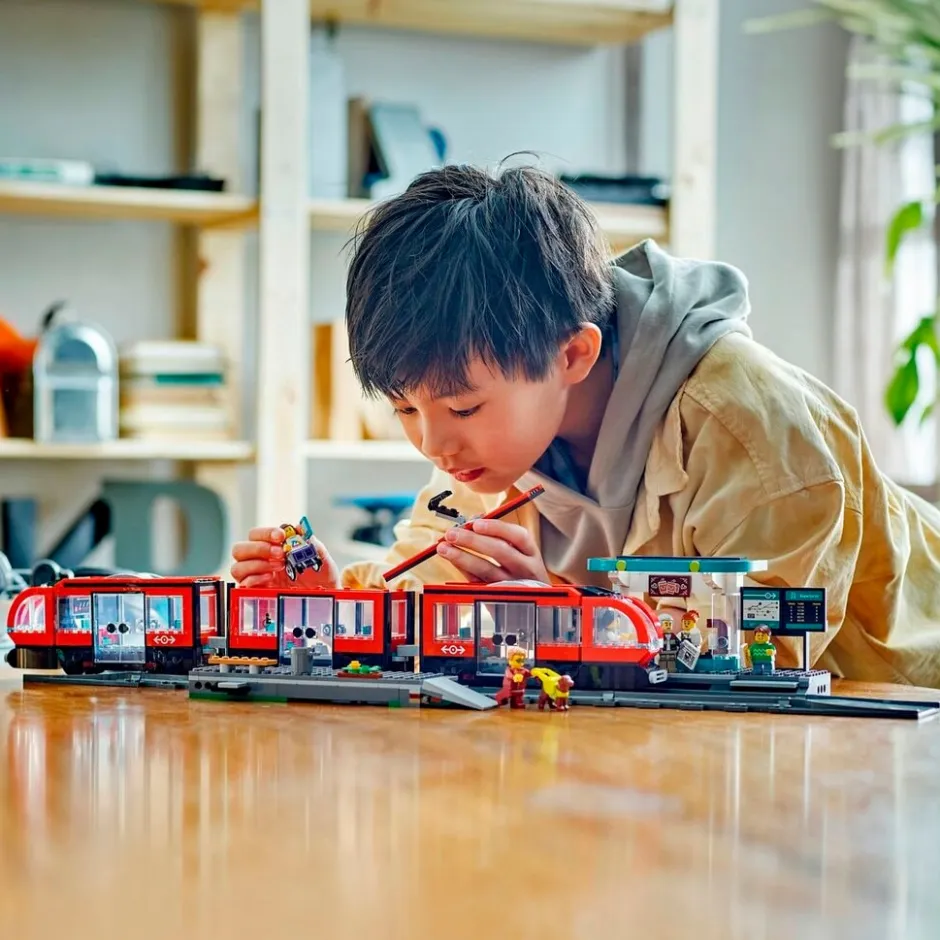 60423 Stadstram en Station|LEGO City Outlet