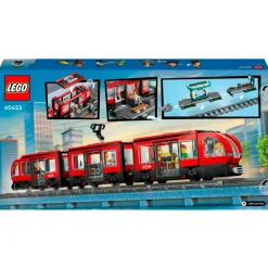 60423 Stadstram en Station|LEGO City Outlet