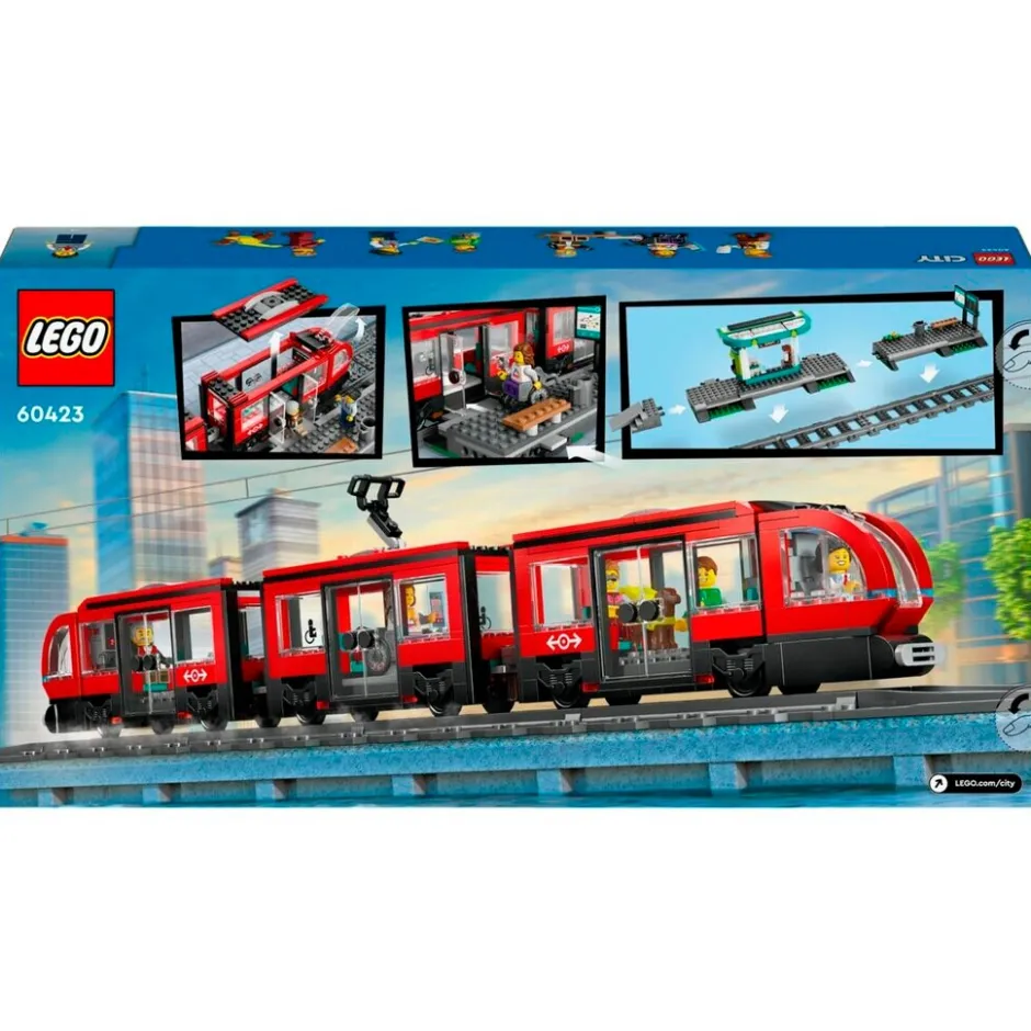60423 Stadstram en Station|LEGO City Outlet