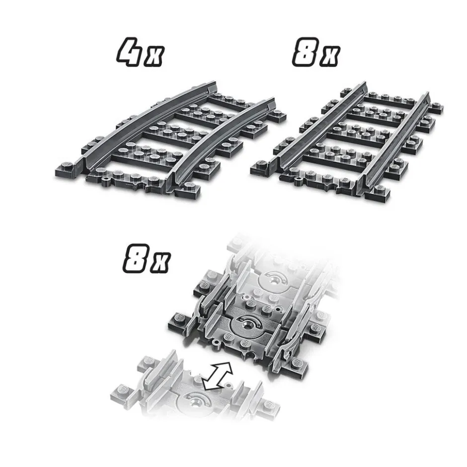 LEGO City 60205 Treinrails< Lego Voertuigen|Lego City