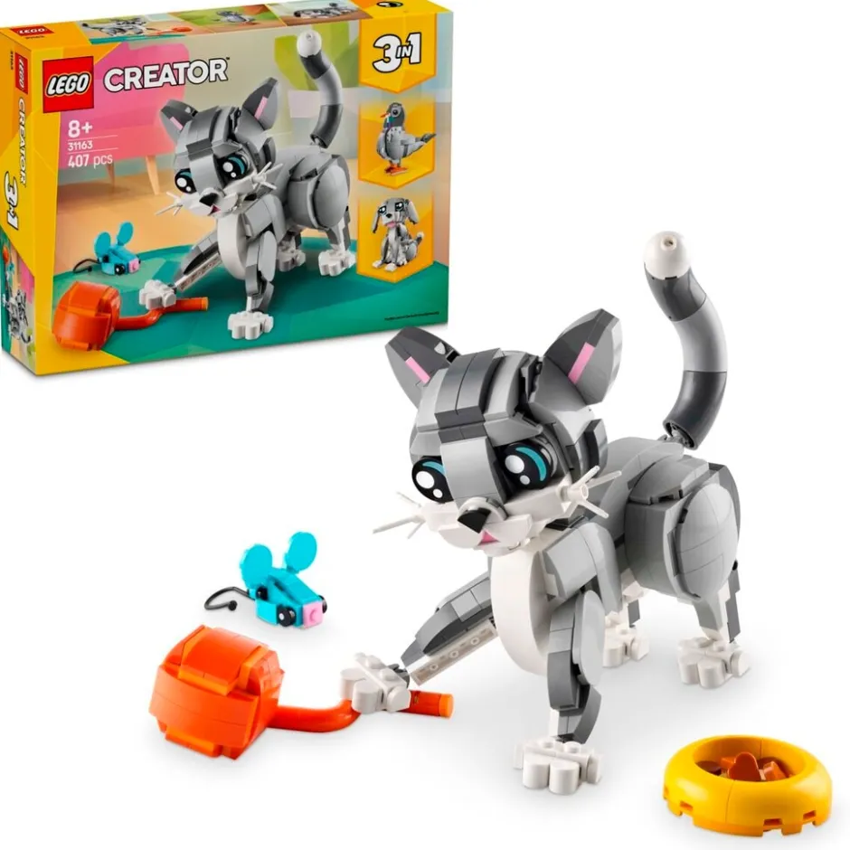 LEGO Creator 31163 3-in-1 Speelse Kat< Lego Creator