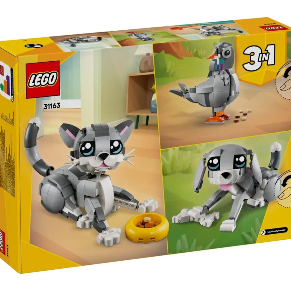 LEGO Creator 31163 3-in-1 Speelse Kat< Lego Creator