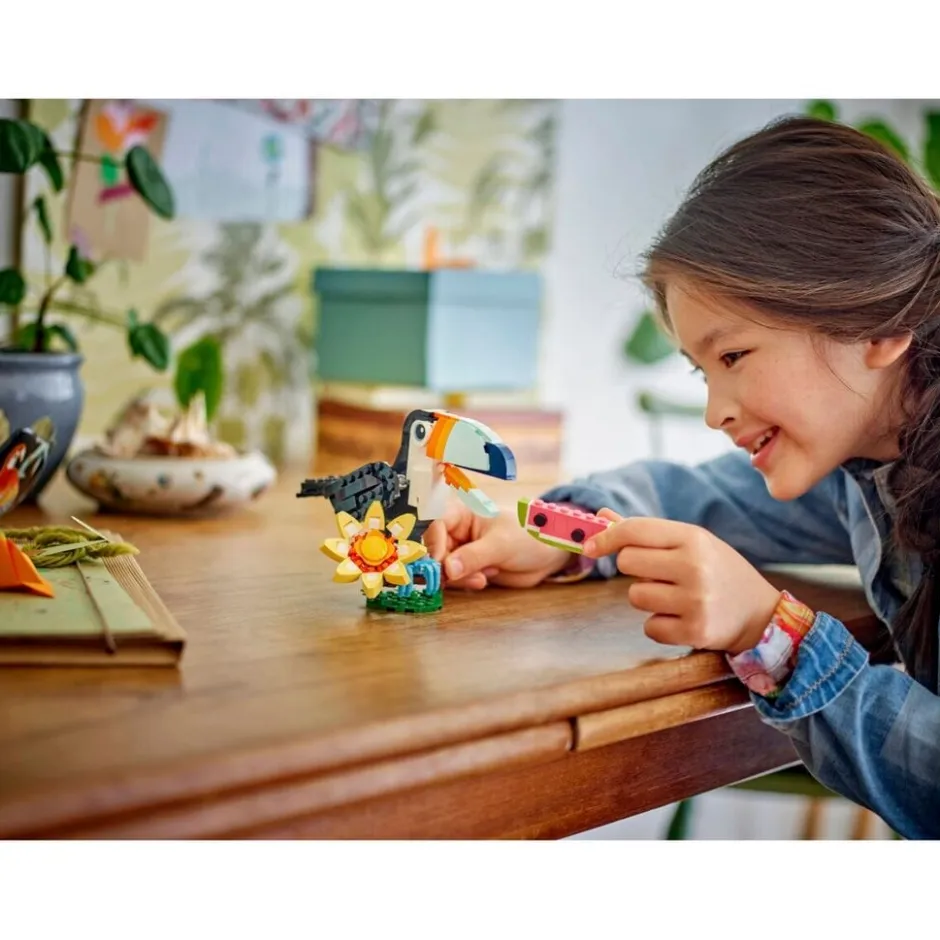 31173 3-in-1 Wilde Dieren: Tropische Toekan|LEGO Creator Sale