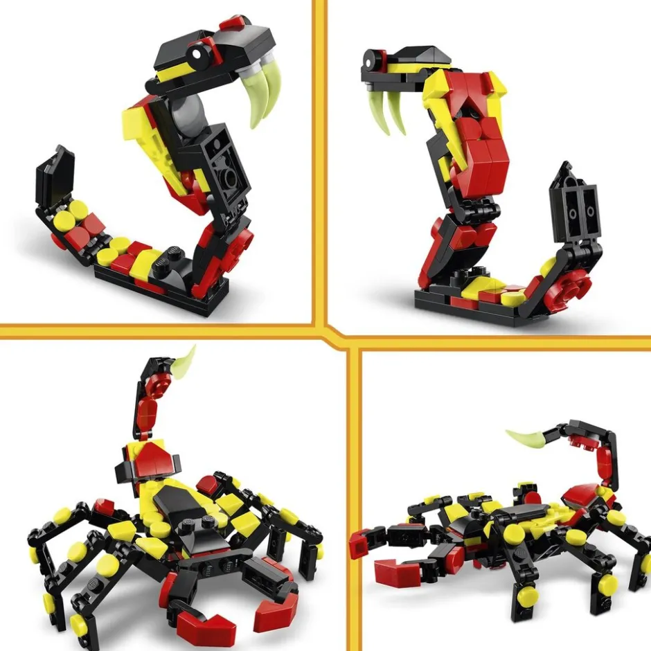 LEGO Creator 31159 3-In-1 Wilde Dieren: Spannende Spin< Nieuw Van Lego|Lego Verjaardagscadeaus