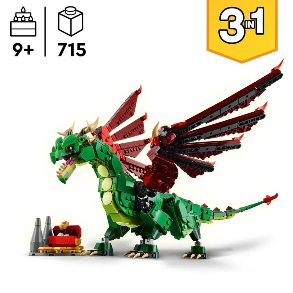 LEGO Creator 31161 Middeleeuwse Draak< Lego Creator