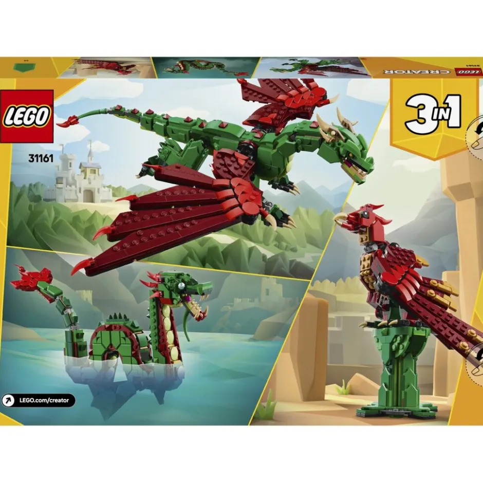 LEGO Creator 31161 Middeleeuwse Draak< Lego Creator