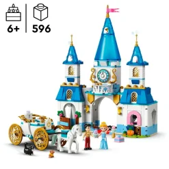 LEGO Disney 43275 Assepoesters Kasteel en Paardenkoets< Lego Films En Series|Lego Disney