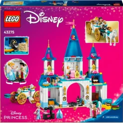 LEGO Disney 43275 Assepoesters Kasteel en Paardenkoets< Lego Films En Series|Lego Disney