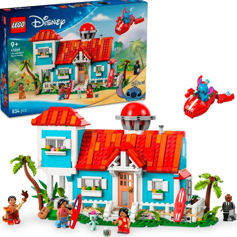LEGO Disney 43268 Lilo en Stitch Strandhuis< Nieuw Van Lego|Lego Films En Series