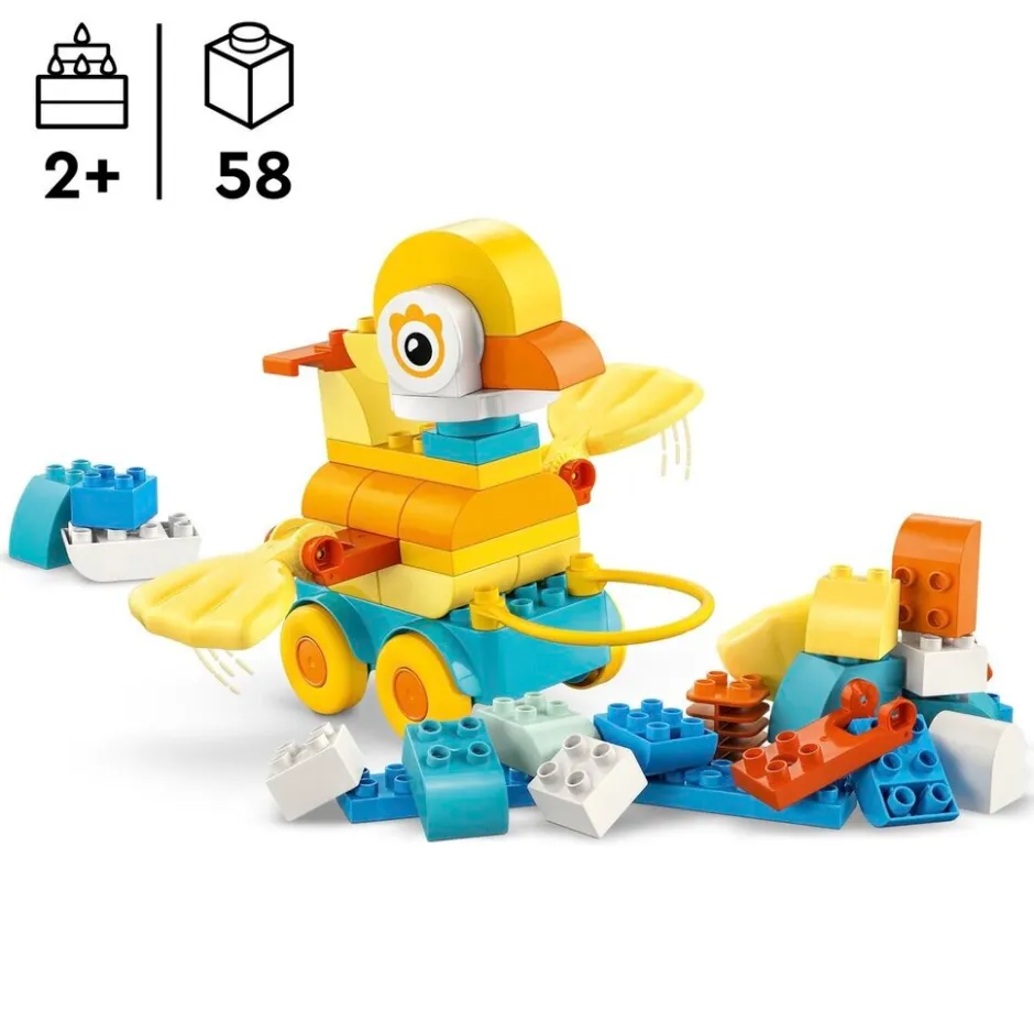 10448 3-In-1 Dieren Op Wielen|LEGO Duplo Hot