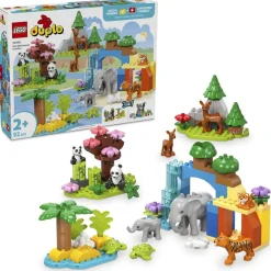 LEGO Duplo 10446 3-In-1 Families van Wilde Dieren< Bouwen|Lego Peuters En Kleuters