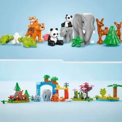 LEGO Duplo 10446 3-In-1 Families van Wilde Dieren< Bouwen|Lego Peuters En Kleuters