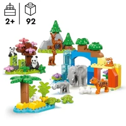 LEGO Duplo 10446 3-In-1 Families van Wilde Dieren< Bouwen|Lego Peuters En Kleuters