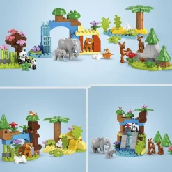 LEGO Duplo 10446 3-In-1 Families van Wilde Dieren< Bouwen|Lego Peuters En Kleuters