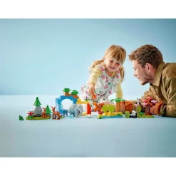 LEGO Duplo 10446 3-In-1 Families van Wilde Dieren< Bouwen|Lego Peuters En Kleuters