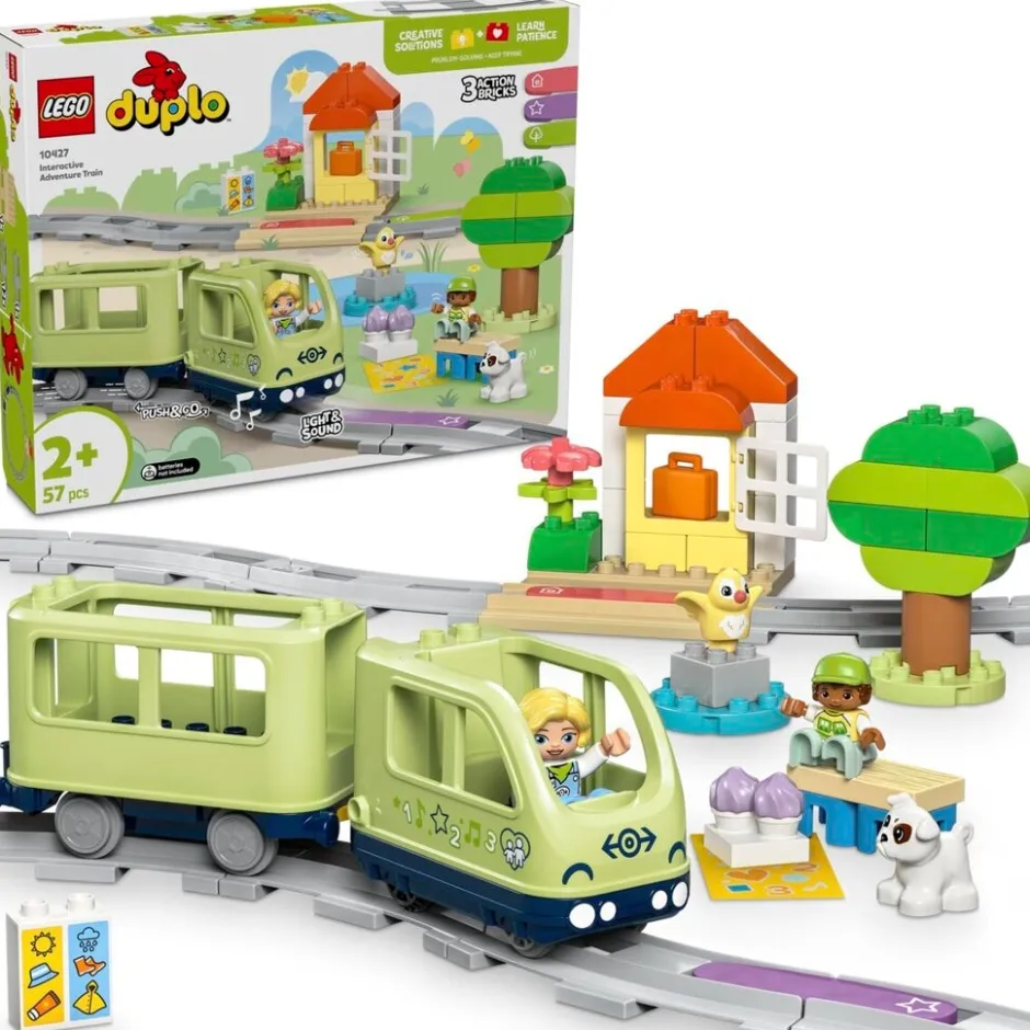 LEGO Duplo 10427 Interactieve Avonturentrein< Voertuigen|Lego Verjaardagscadeaus