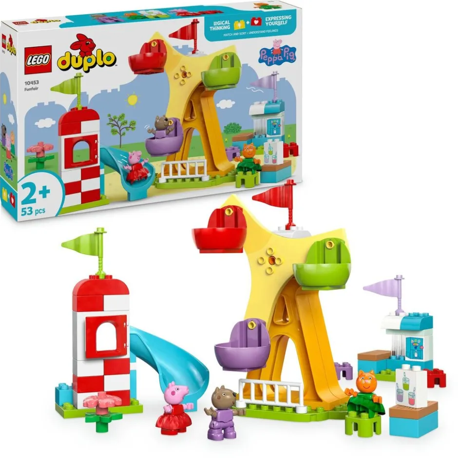LEGO Duplo Peppa Pig 10453 Kermis< Bouwen|Nieuw Van Lego