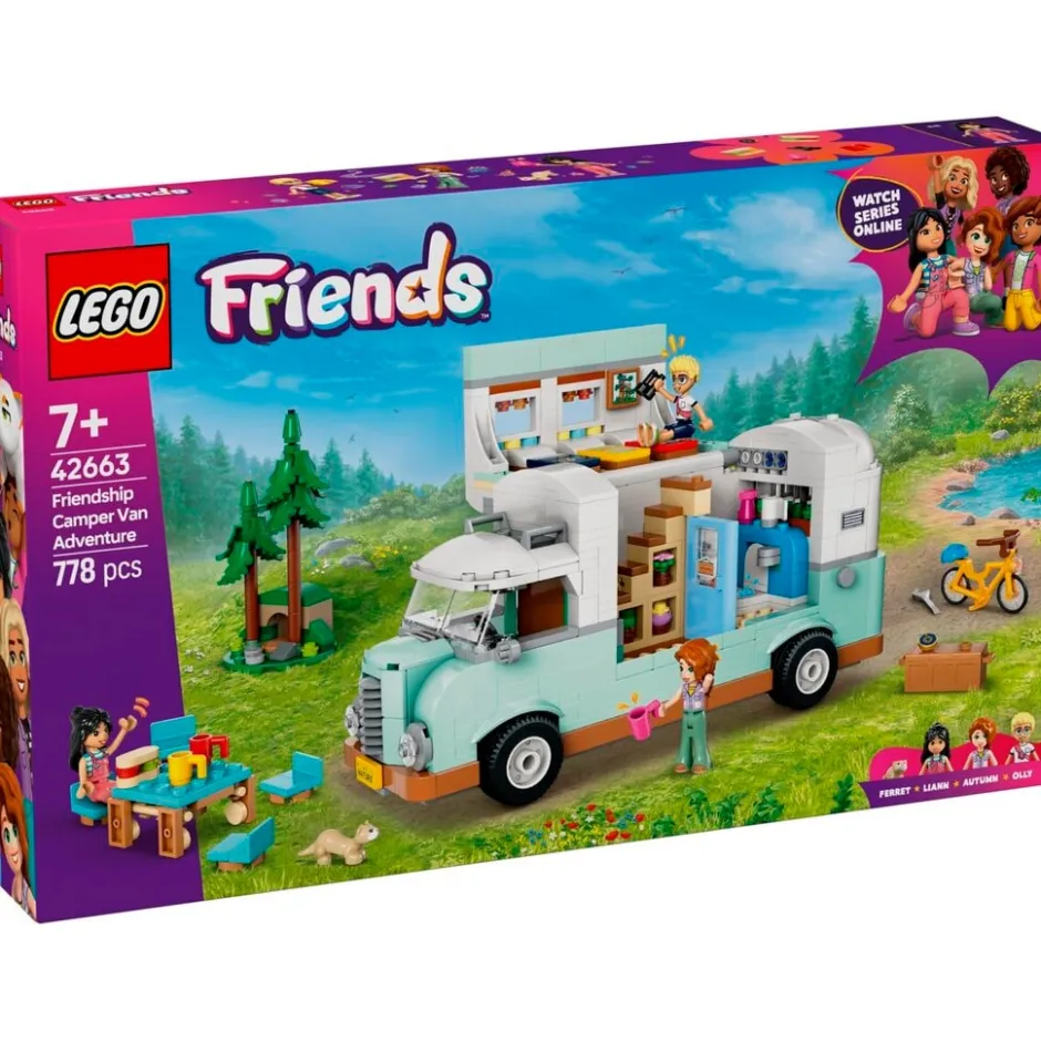LEGO Friends 42663 Camperavontuur met Vrienden< Lego Voertuigen|Lego Friends