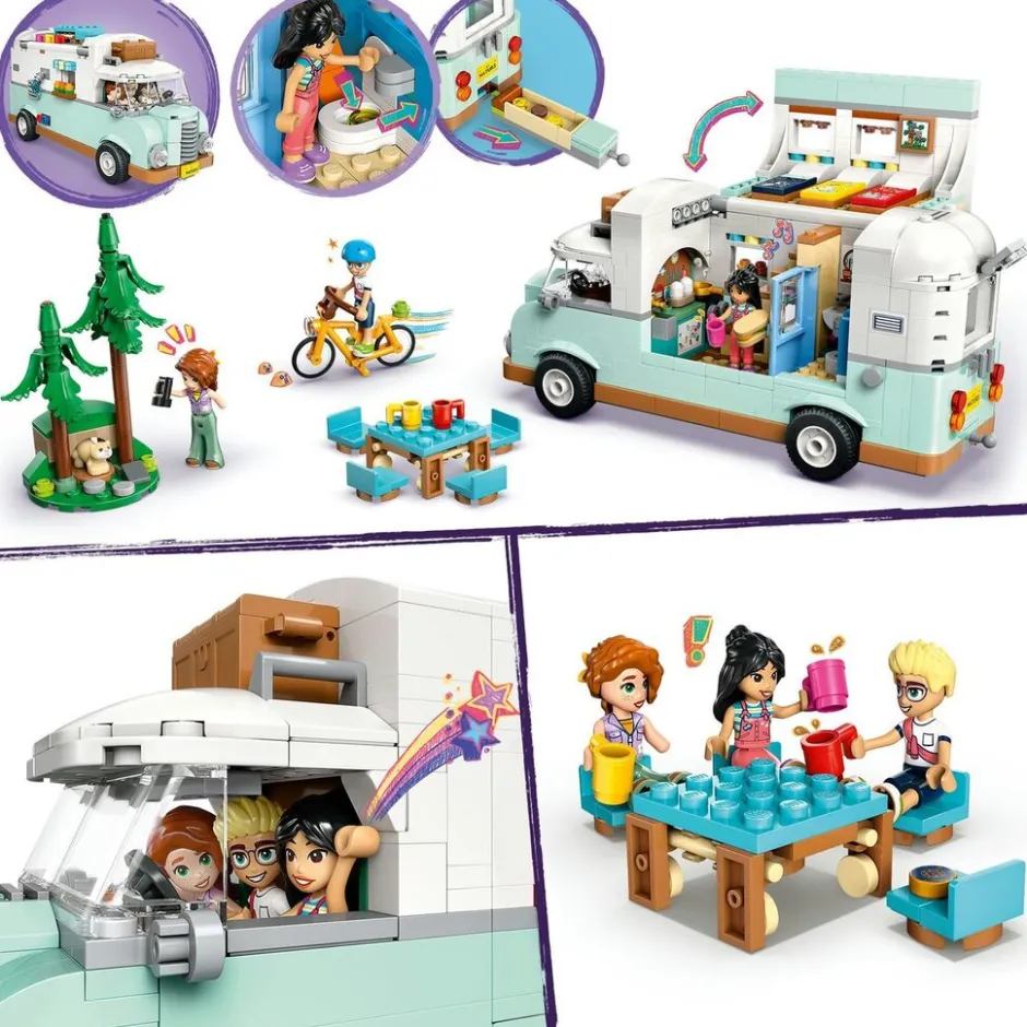 LEGO Friends 42663 Camperavontuur met Vrienden< Lego Voertuigen|Lego Friends