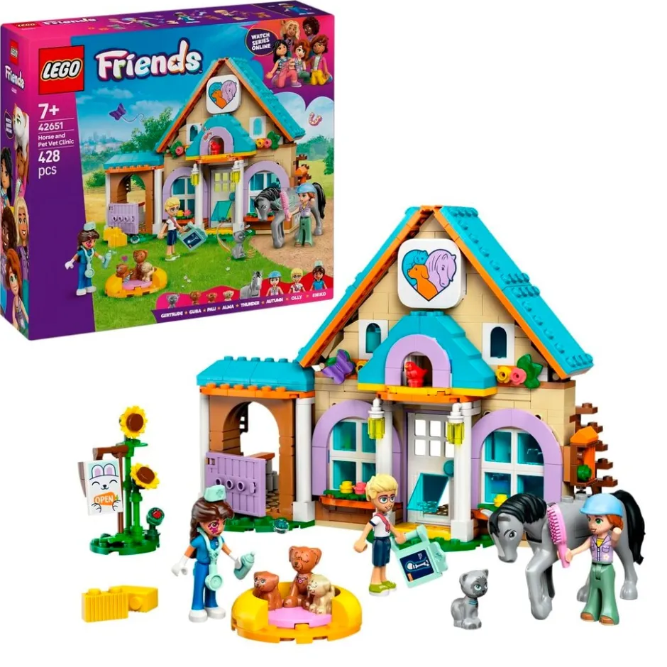 LEGO Friends 42651 Dierenkliniek Voor Paarden< Lego Friends