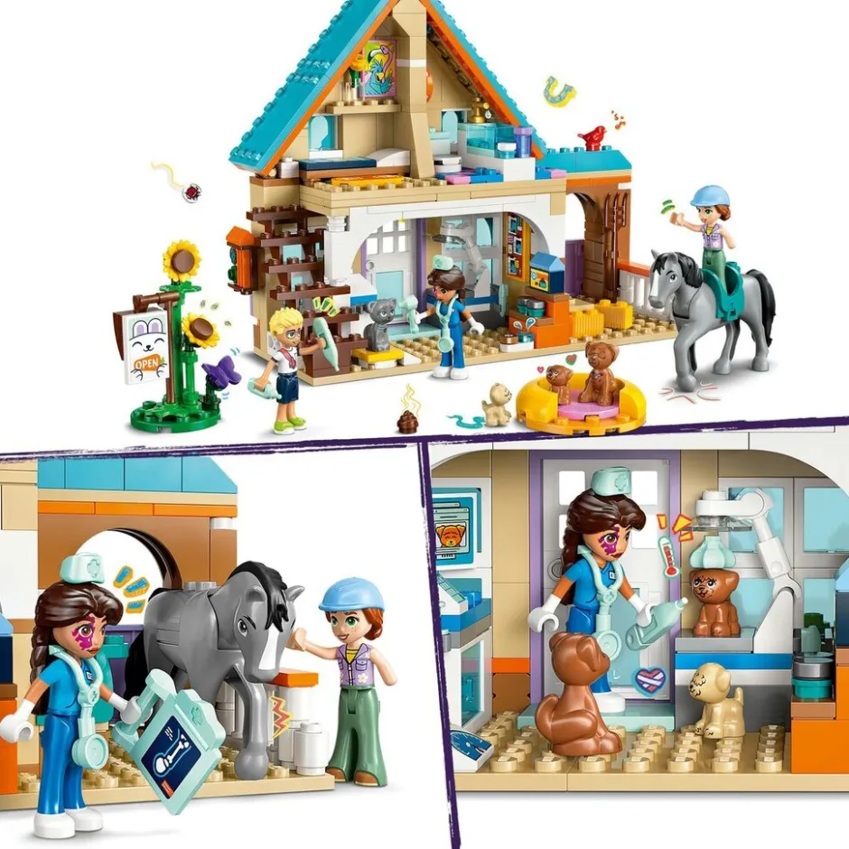 LEGO Friends 42651 Dierenkliniek Voor Paarden< Lego Friends