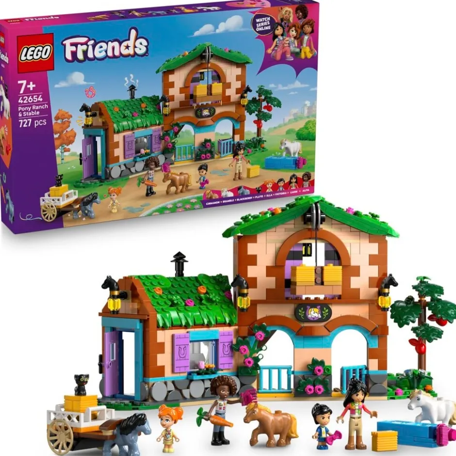 42654 Ponyboerderij en Stal|LEGO Friends New