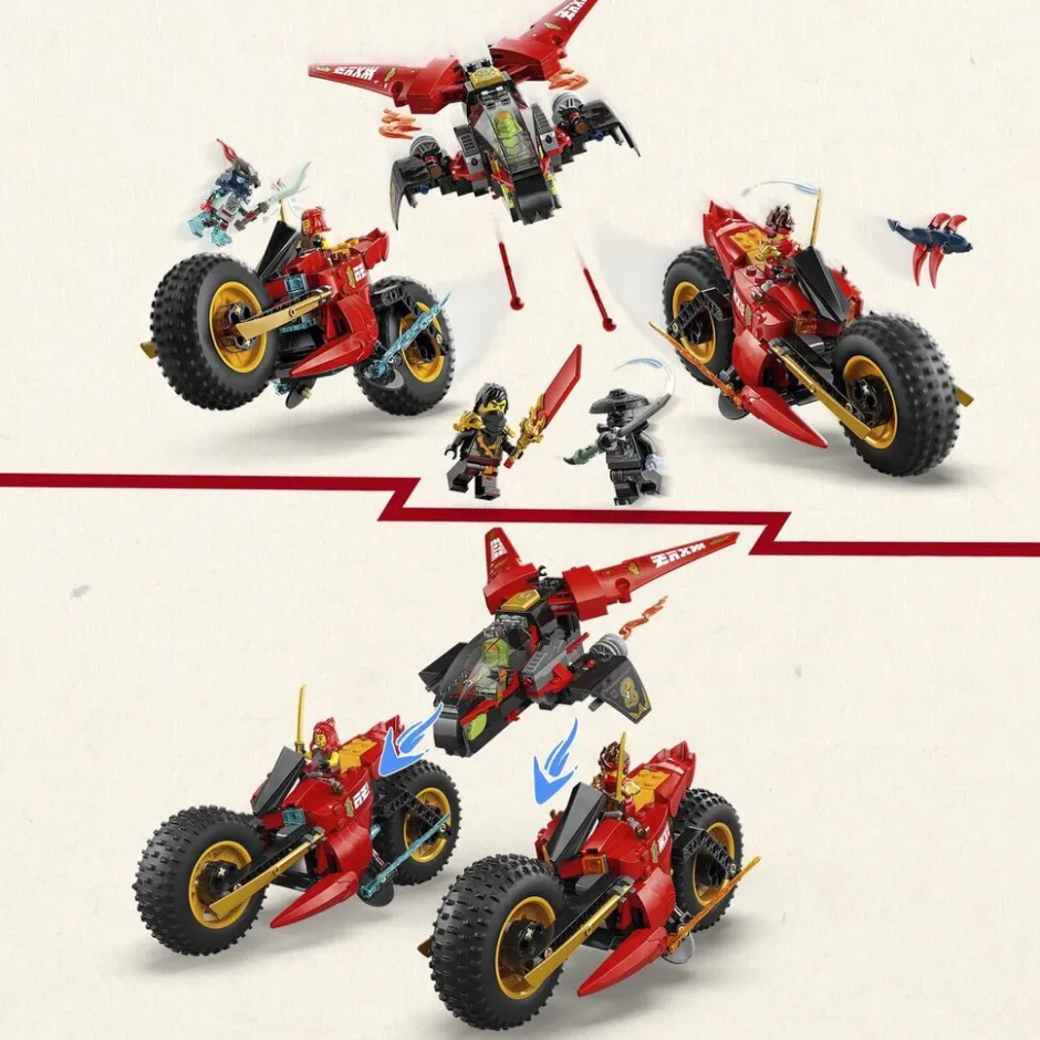 LEGO Ninjago 71844 Ninja Strijdvoertuig< Lego Voertuigen|Lego Ninjago