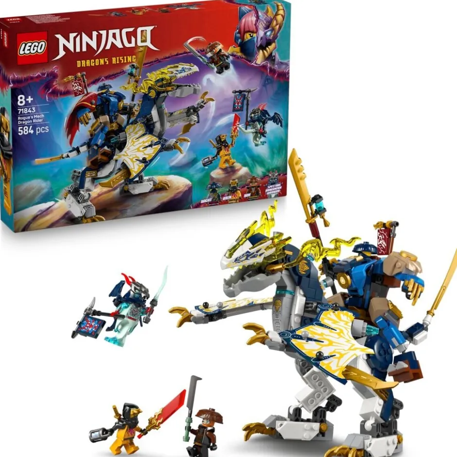 LEGO Ninjago 71843 Rogue's Mecha Drakenrijder< Lego Ninjago