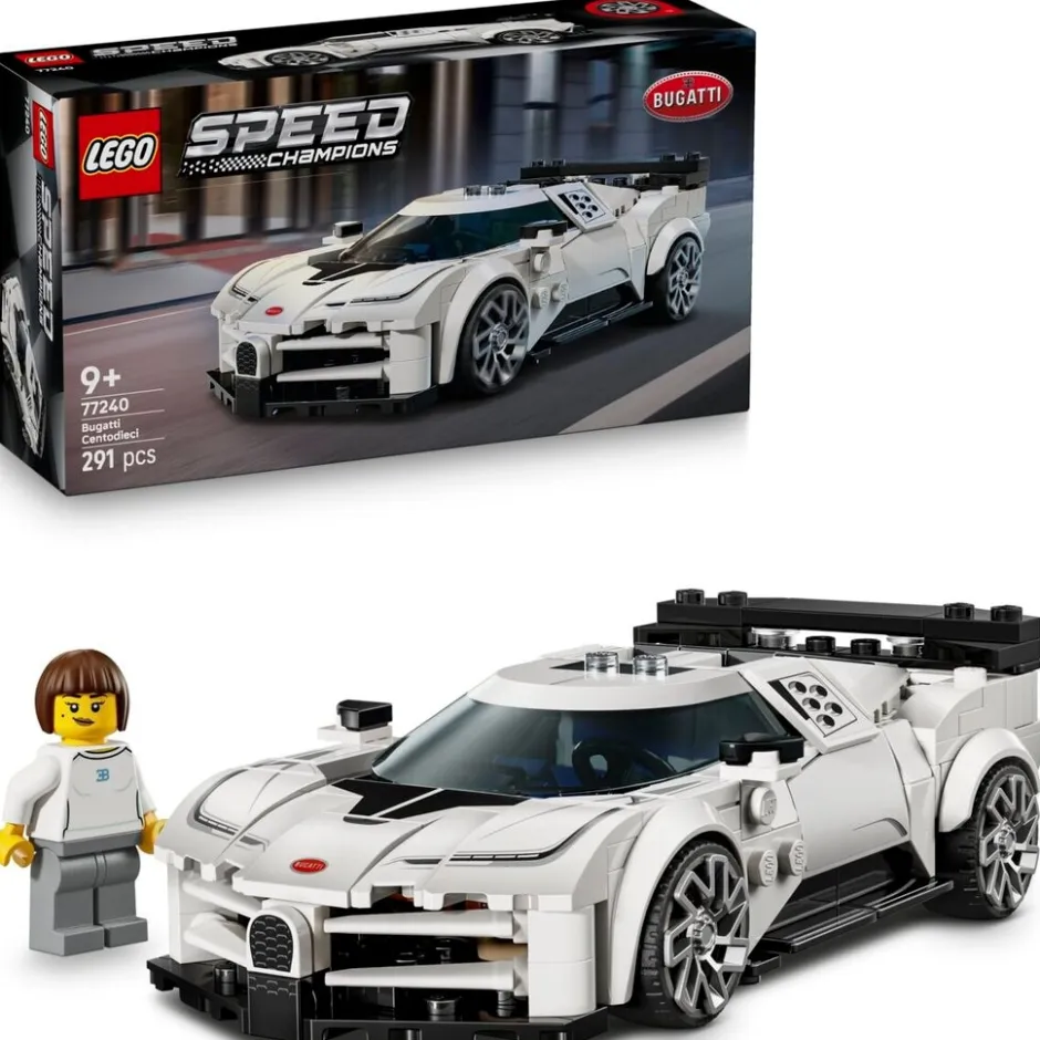 LEGO Speed Champions 77240 Bugatti Centodieci Hyper Sportauto|LEGO Speed Champs. Sale