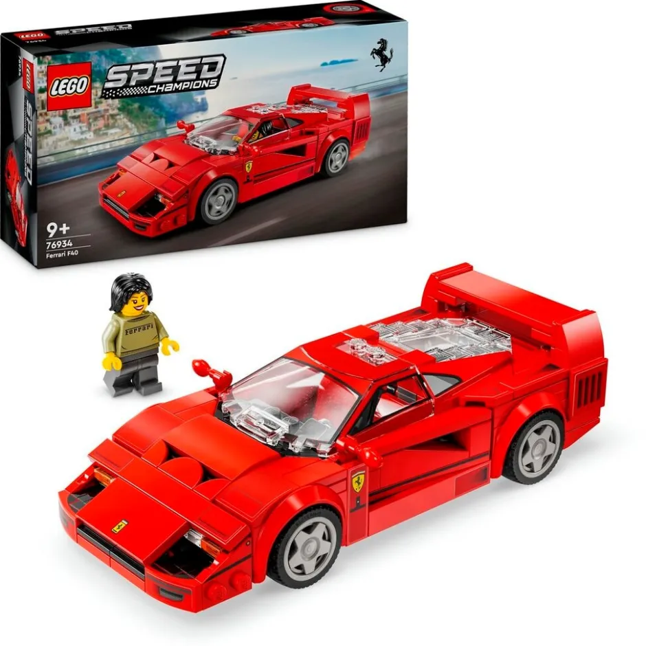 LEGO Speed Champs. LEGO Speed Champions 76934 Ferrari F40< Voertuigen|Lego Verjaardagscadeaus