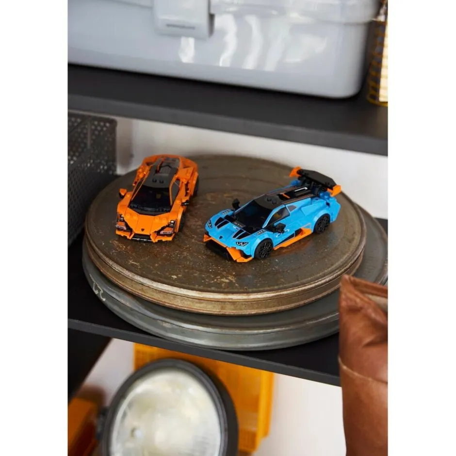 LEGO Speed Champs. LEGO Speed Champions 77238 Lamborghini Revuelto en Huracán STO< Lego Voertuigen|Lego Speed Champions