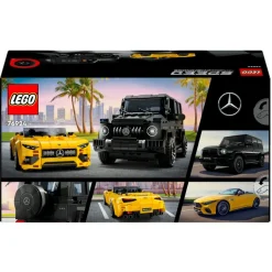 LEGO Speed Champs. LEGO Speed Champions 76924 Mercedes-AMG G 63 en Mercedes-AMG SL 63< Voertuigen|Lego Voertuigen