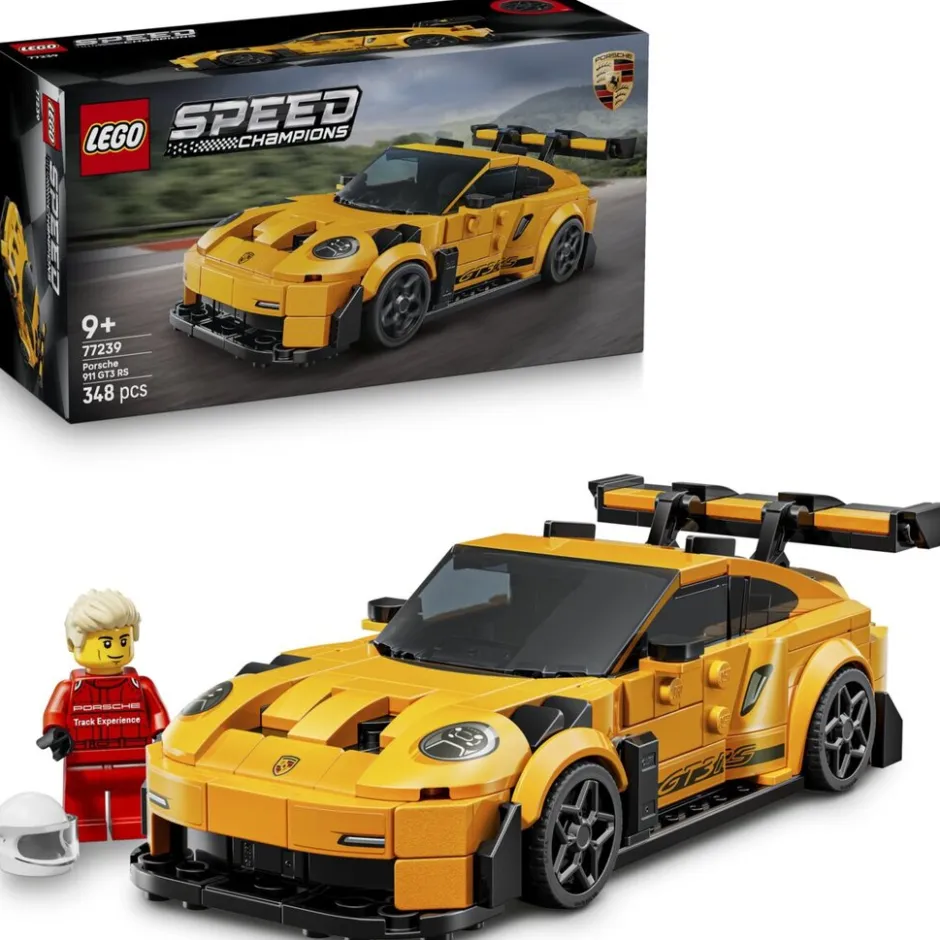 LEGO Speed Champs. LEGO Speed Champions 77239 Porsche 911 GT3 RS Supercar< Lego Verjaardagscadeaus|Lego Voertuigen
