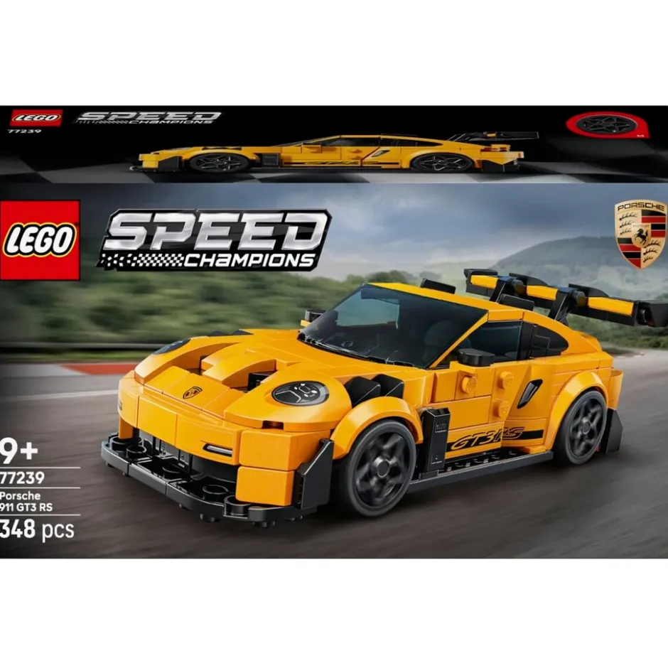 LEGO Speed Champs. LEGO Speed Champions 77239 Porsche 911 GT3 RS Supercar< Lego Verjaardagscadeaus|Lego Voertuigen