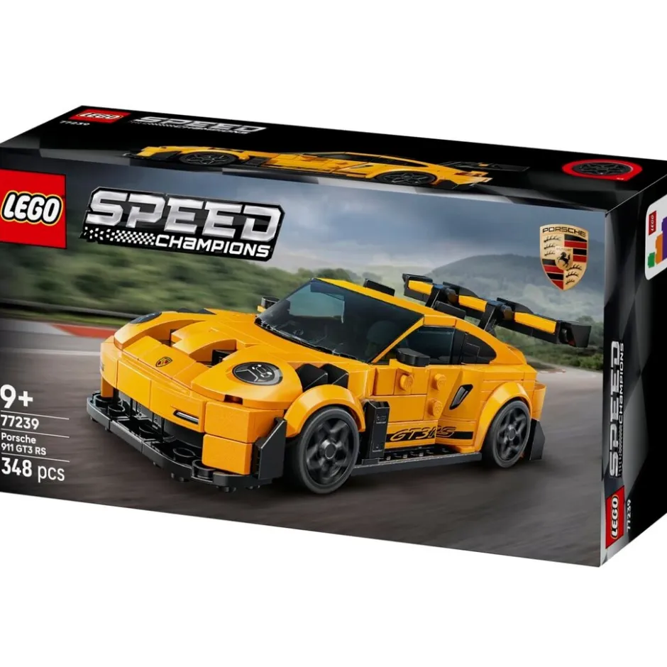 LEGO Speed Champs. LEGO Speed Champions 77239 Porsche 911 GT3 RS Supercar< Lego Verjaardagscadeaus|Lego Voertuigen