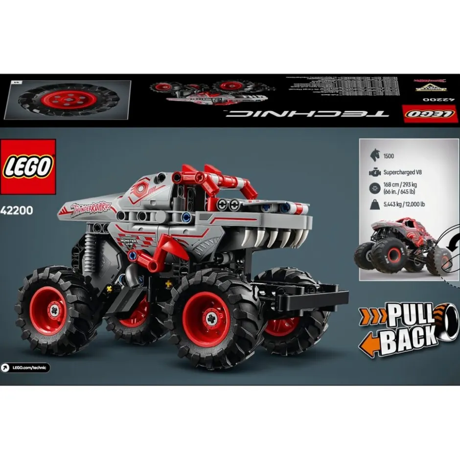 42200 Monster Jam ThunderROARus Pull-Back|LEGO Technic Clearance