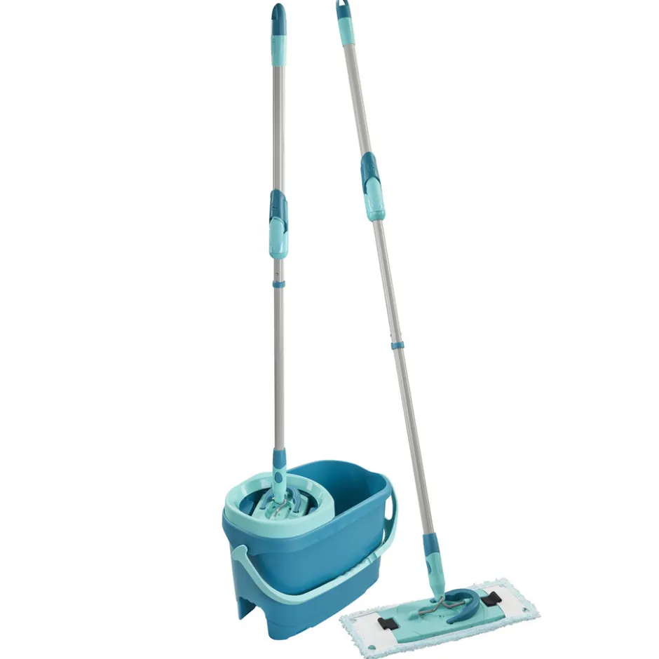 Clean Twist Dweil Set M Ergo Vloerwisser (33 cm) met Emmer en Uitwringsysteem|Leifheit Clearance