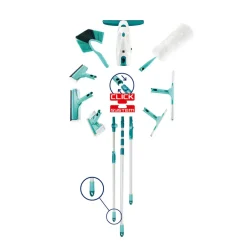 Click Systeem Telescoopsteel 145 tot 400 cm|Leifheit