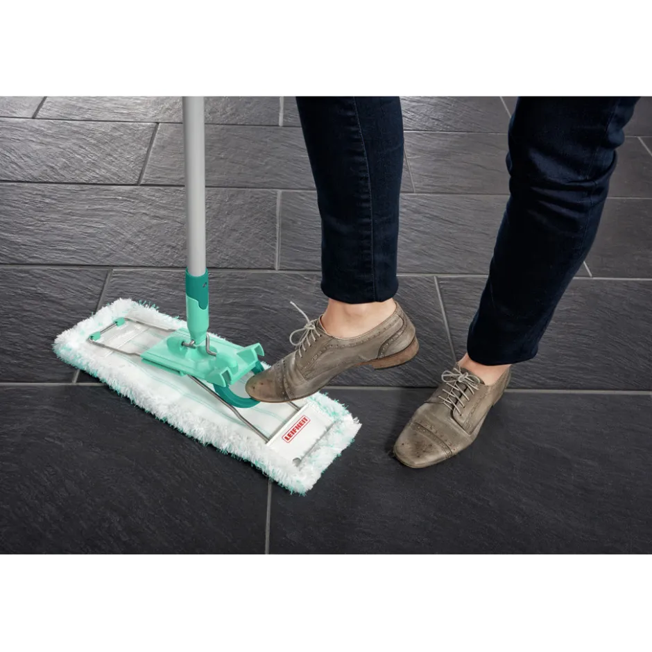 Profi XL Micro Duo Vloerwisser (42 cm) met Steel|Leifheit