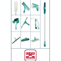 Telescoopsteel Vloer 75-135cm Click Systeem|Leifheit Clearance