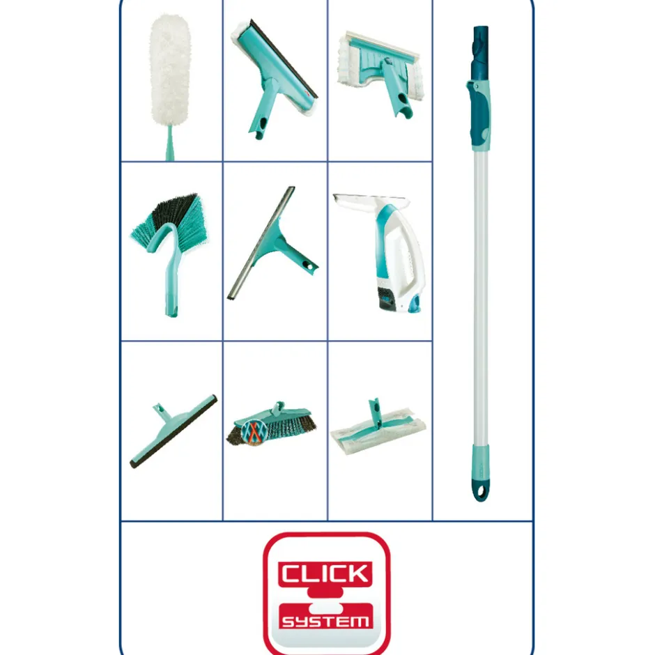 Telescoopsteel Vloer 75-135cm Click Systeem|Leifheit Clearance